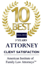 Werner-10-BEST-FLA-Firm 10 Best Attorney 3 Years American Institute of Family Law Attorney
