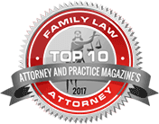Top 10 Attorney And Practice Magazine Family Law Attorney 2017